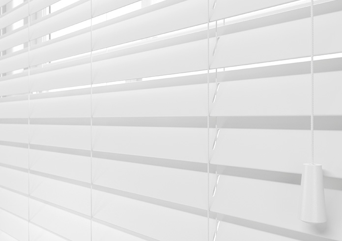 Ecowood, Brilliant White Gloss - Venetian Blind - Image 4